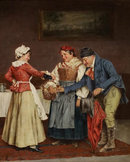 Alessandro Sani — Un buon bicchiere di vino